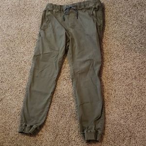 Green American Eagle Joggers